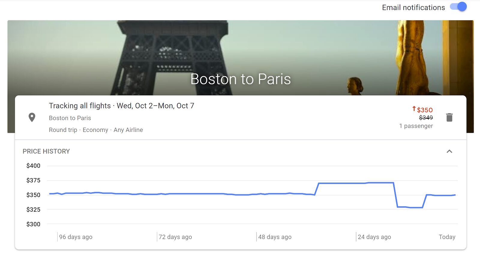 Google Flights is a great way to save money on airfare and track the prices for flying.