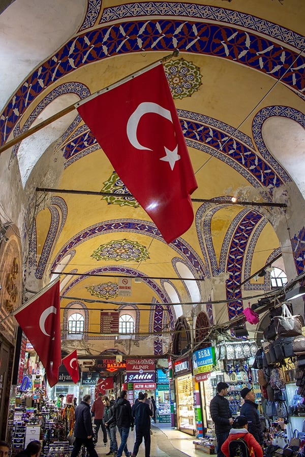 The Grand Bazaar is a central part of the Istanbul experience