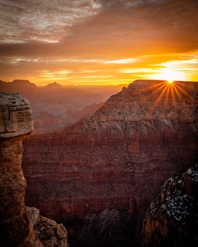 Sunset at the Grand Canyon is always something to be thankful for