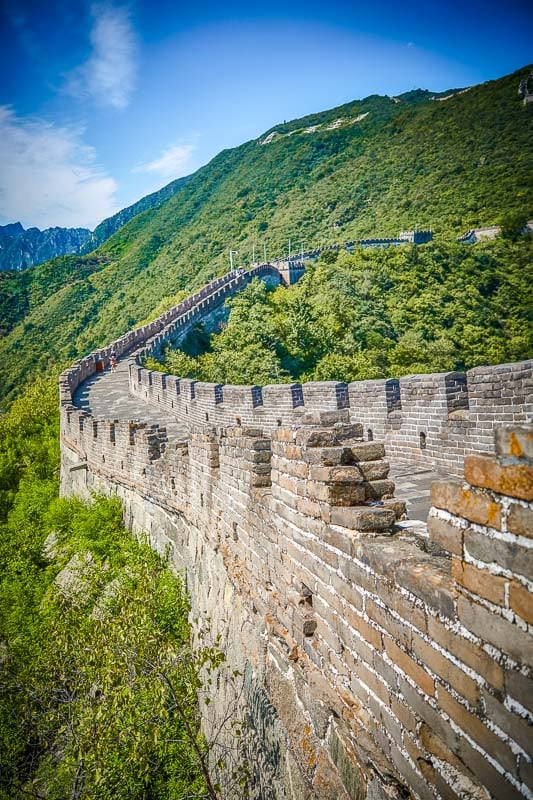 Take a walk along the Great Wall of China, the longest wall in the world