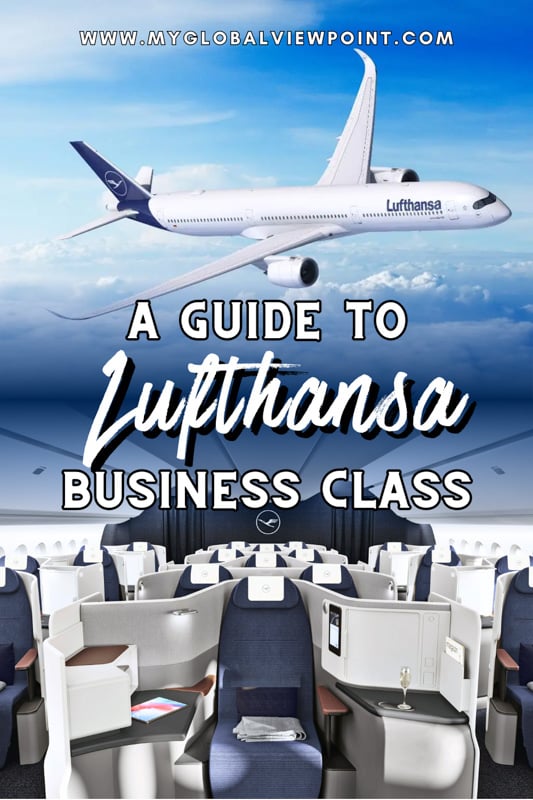 Lufthansa Business Class flight for all types of travelers.
