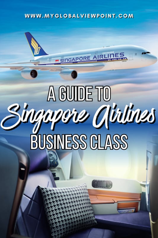 Singapore Airlines Business Class Business Class flight for all types of travelers.