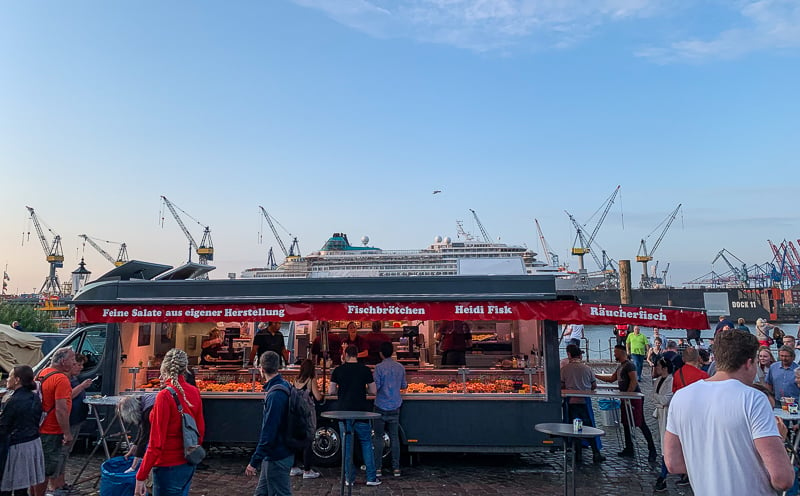 Visiting the Fish Market is one of the top things to see and do in Hamburg.