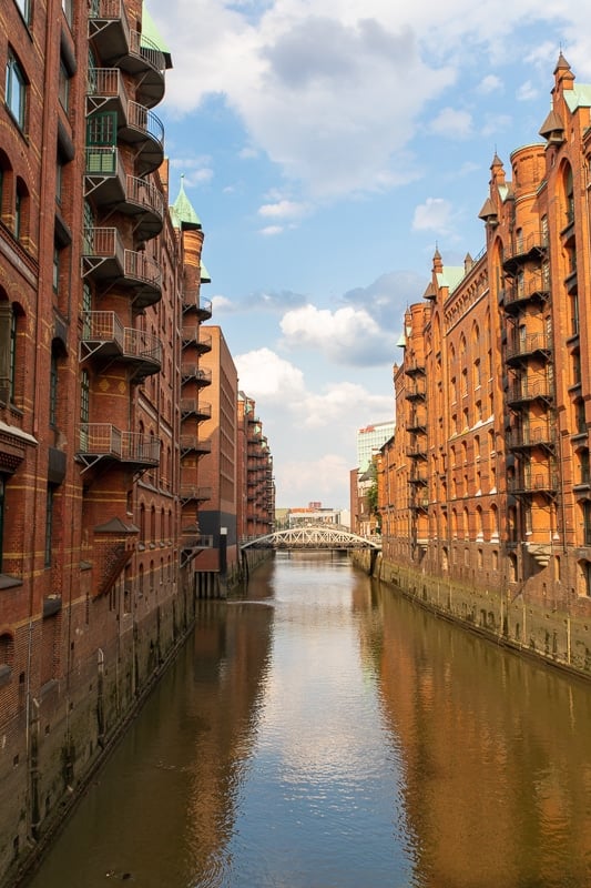 The Speicherstadt is a must-see landmark in the heart of Hamburg.