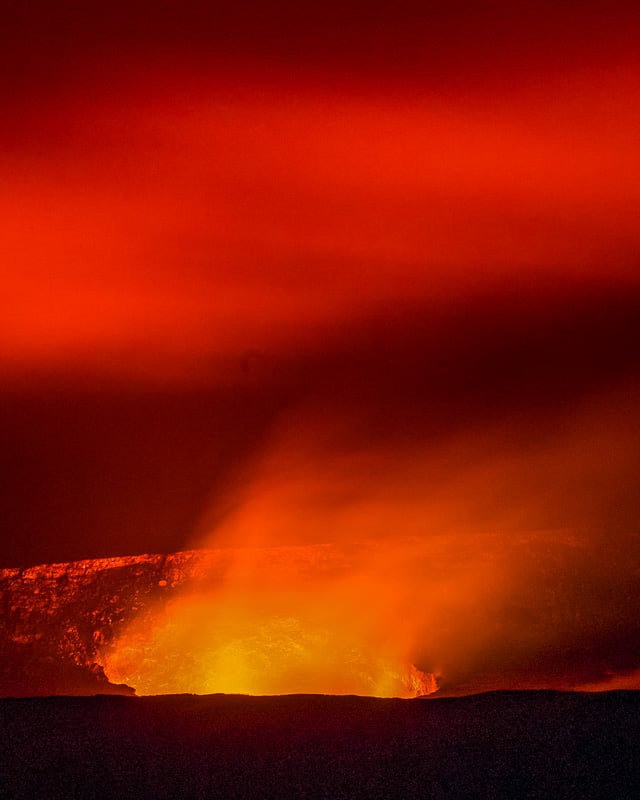 Want to see a volcano up close? Head over to Hawaii Volcanoes National Park