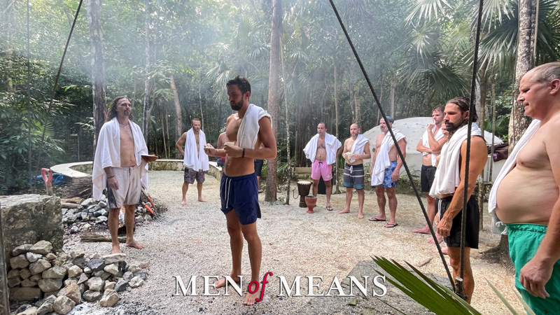 Doing a sweat lodge ceremony in Tulum, Mexico was the ultimate heart opener