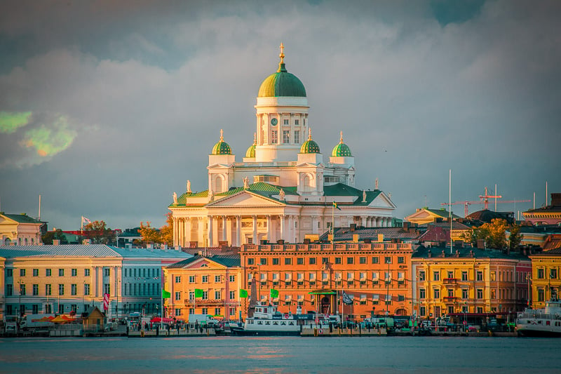 Helsinki is one of the best cheap cities to fly to in Europe from the US.