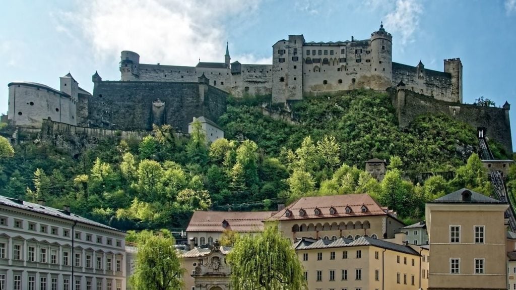 Salzburg is one of the prettiest and most beautiful cities in Europe.