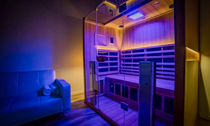 How many times a week to use an infrared sauna