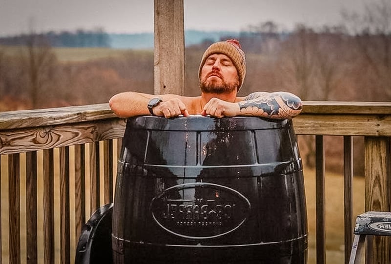 This Ice Barrel is one of the top products to maximize the ice plunge benefits
