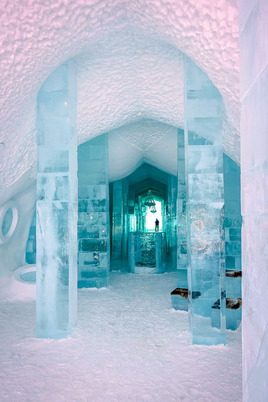 Icehotel in northern Sweden