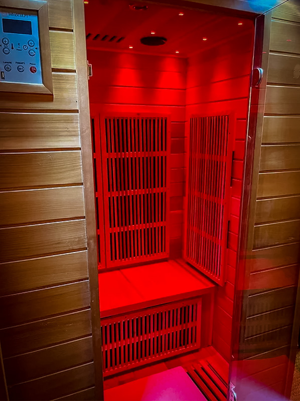 Consistency is key when doing infrared saunas