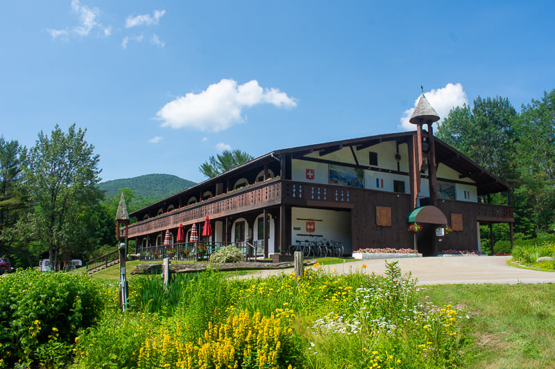Innsbruck Inn in Stowe, Vermont is among the best weekend getaways in New England.