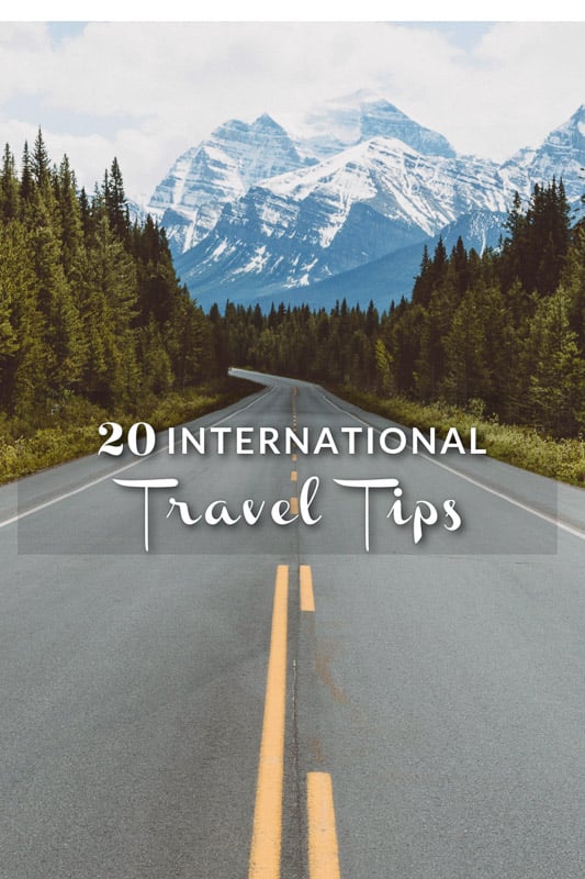 Tips for international travel that every traveler should know about.