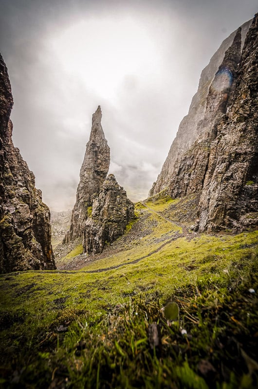 Otherworldly landscapes on the Isle of Skye.