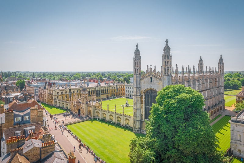 King's College Chapel is nothing short of extraordinary, and is among the most instagrammable places in England