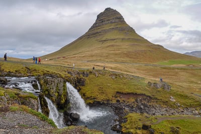 Kirkjufell is among the most Instagrammable places in Iceland.