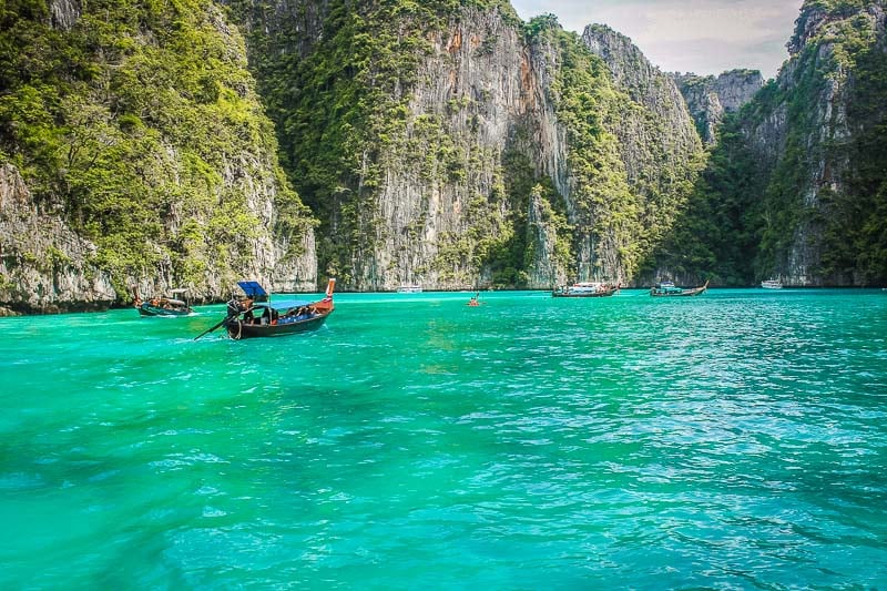 Ko Phi Phi Le is one of the most unique islands in the archipelago