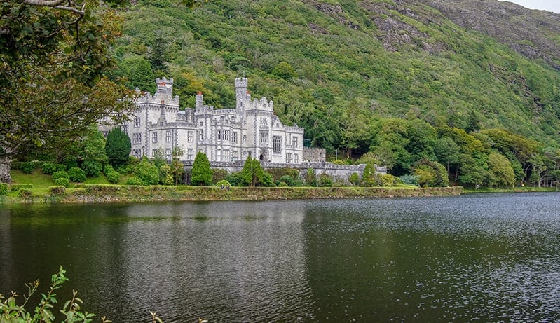 Kylemore was built in the late 1800s and later founded as a monastery in 1920.