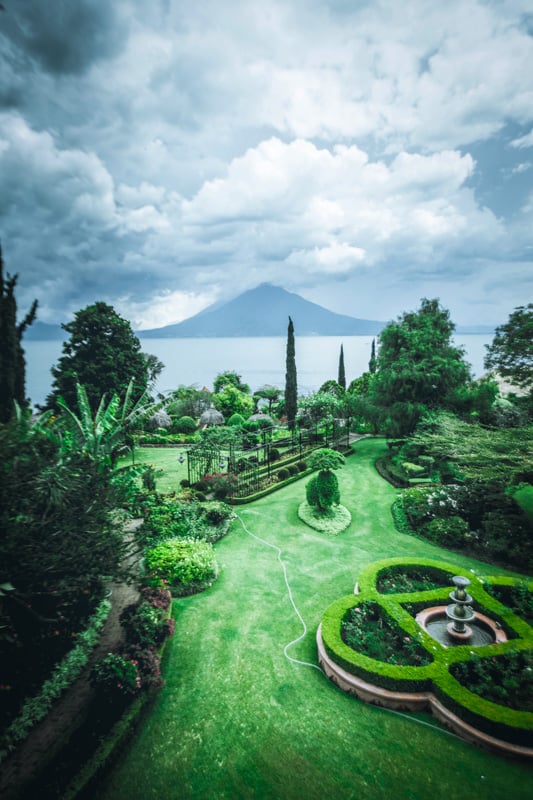 Lake Atitlan in Guatemala is a popular spot for digital nomads.