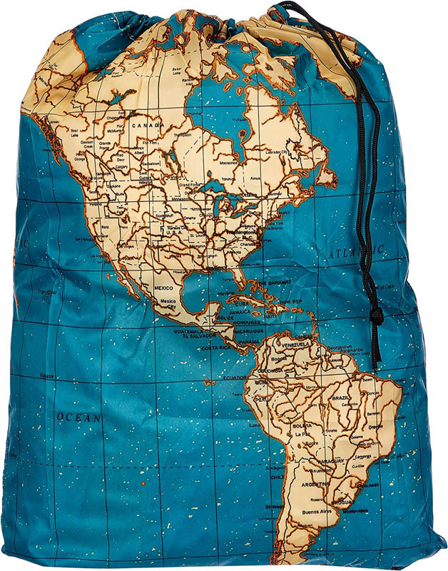 A laundry bag is a great gift idea for traveling