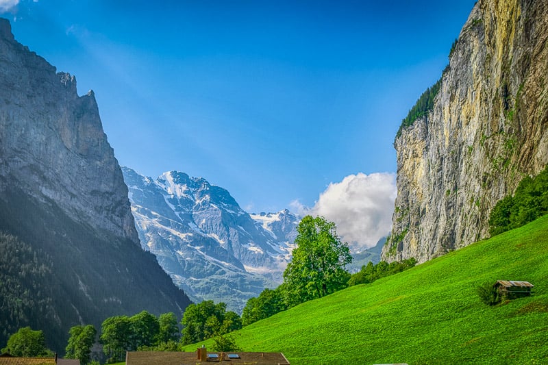 Lauterbrunnen is one of Switzerland's most beautiful valleys.