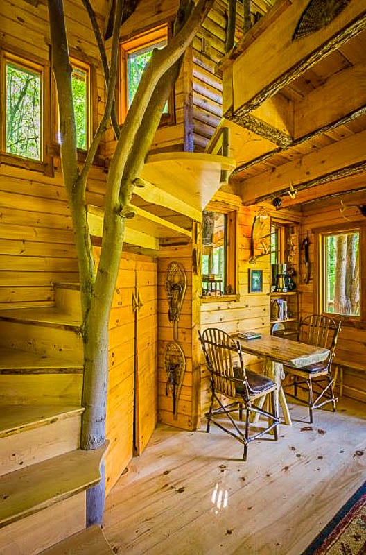 One of the best vacation rental treehouses in New England.