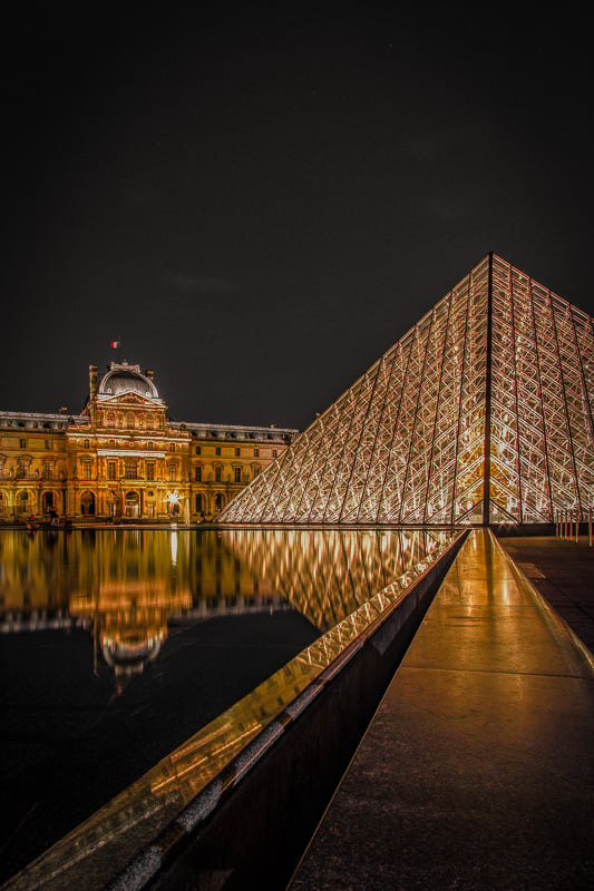 The Louvre Museum in Paris is among the coolest museums in the world.