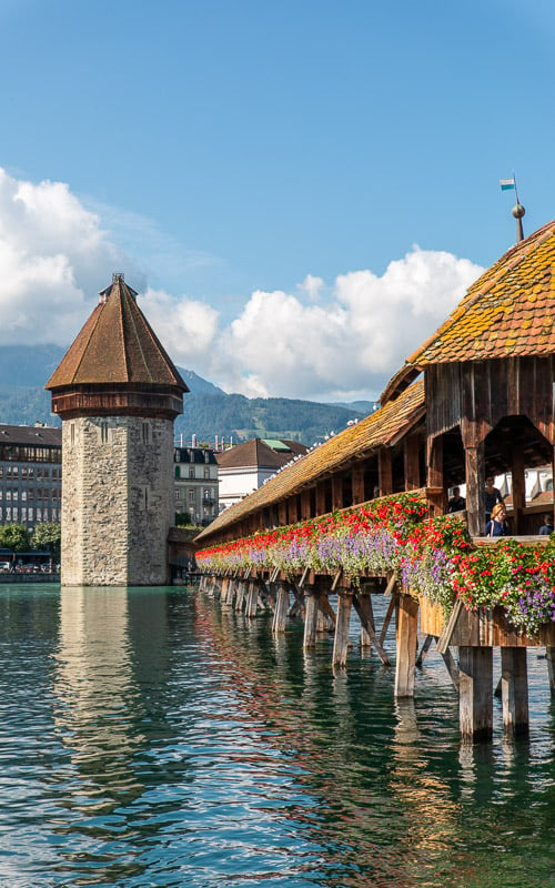Lucerne is one of the most beautiful places in Switzerland.
