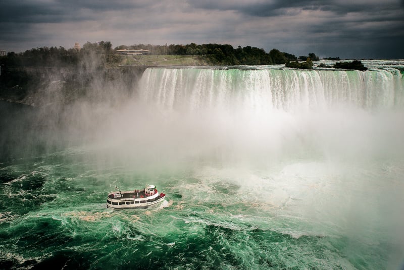 Niagara Falls is a bucket list activity in the US and Canada.