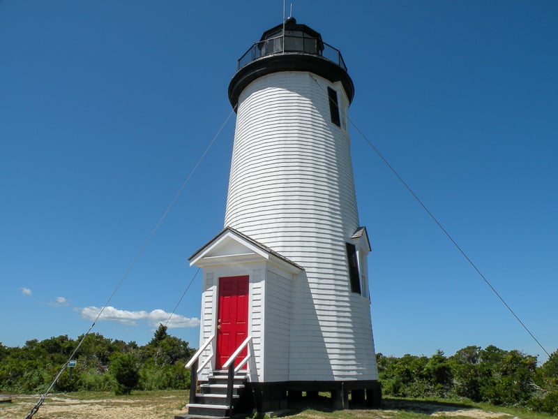 Cape Poge Lighthouse on Chappaquiddick Island.