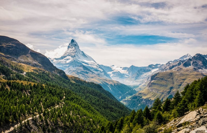 Where to go in Switzerland starts with the Matterhorn