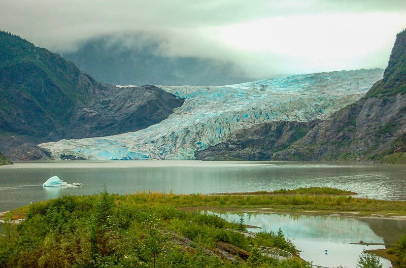 Mendenhall Glacier is one of the best hidden gems in the US, though sadly it's receding every year.