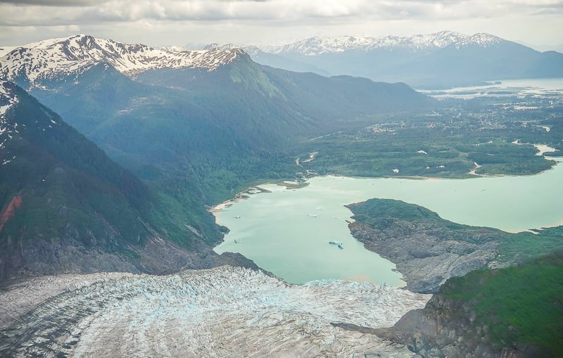 Mendenhall Glacier is one of the best hidden gems and vacation spots in the US.