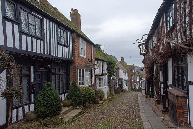Mermaid Street in Rye is one of the most Instagrammable places in the UK