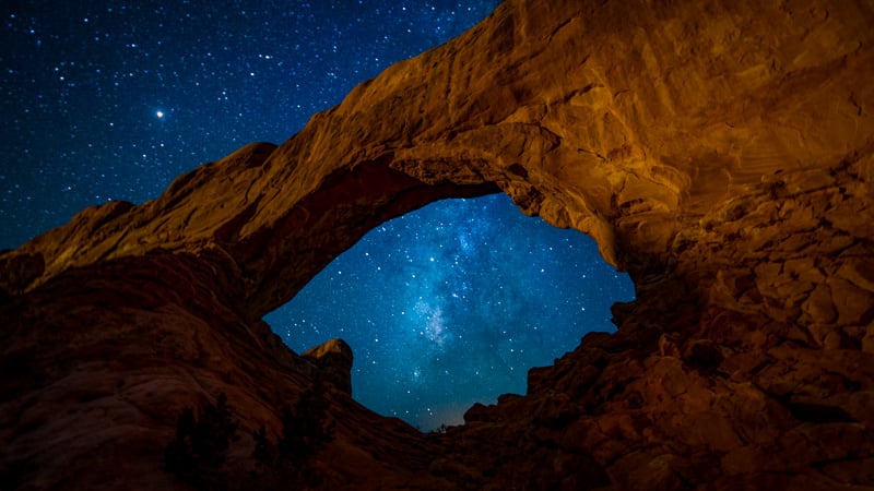 Stargazing in Moab is a must-do activity