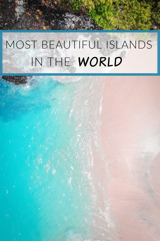 The 50 most beautiful islands in the world pinterest image pin