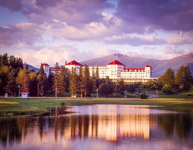 Built in 1902, the Mount Washington Resort is a must-see in Bretton Woods, New Hampshire.
