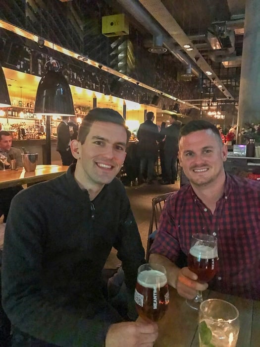 Met up with a fellow friend and travel blogger Dan (DanFlyingSolo) in London!