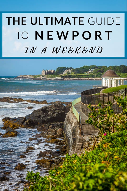 Weekend in Newport Guide Pinterest image.