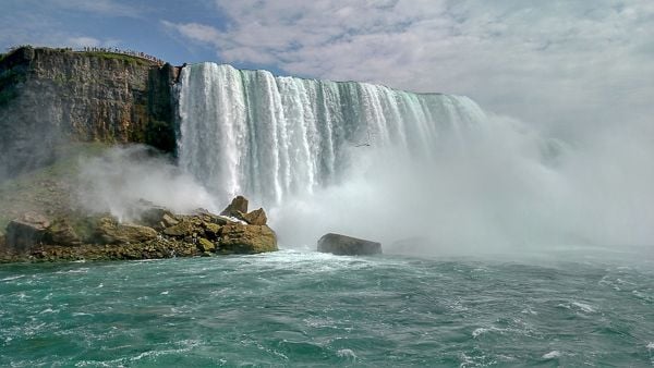 Niagara Falls in New York is one of the most unique places in the US