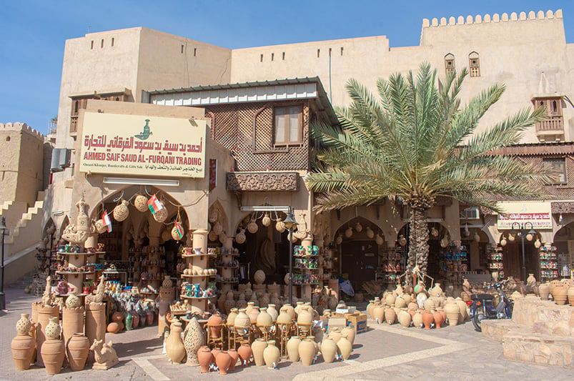 Nizwa Souq is a popular travel guide attraction in Oman. It's one of the top things to see and do in Nizwa, Oman.