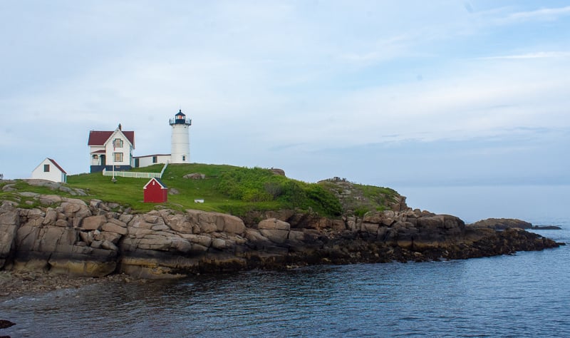 Nubble Lighthouse in all of its glory.