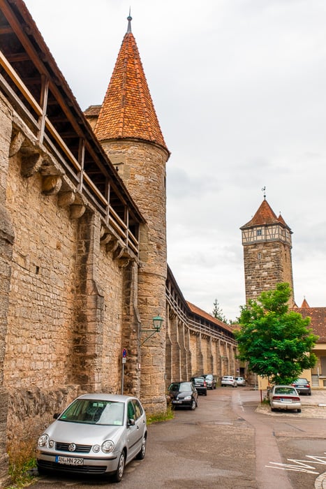 Rothenburg ob der Tauber has a beautiful tower trail, which is great for taking photos.