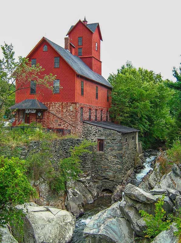 The Old Red Mill in Jericho, Vermont, is one of New England's best hidden gems.