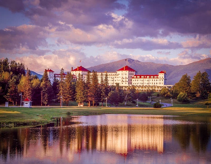 Omni Mount Washington Resort in Bretton Woods.