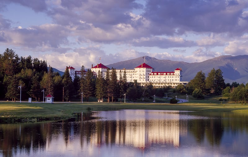The Omni Mount Washington Resort is among the most magnificent hotels in New England.