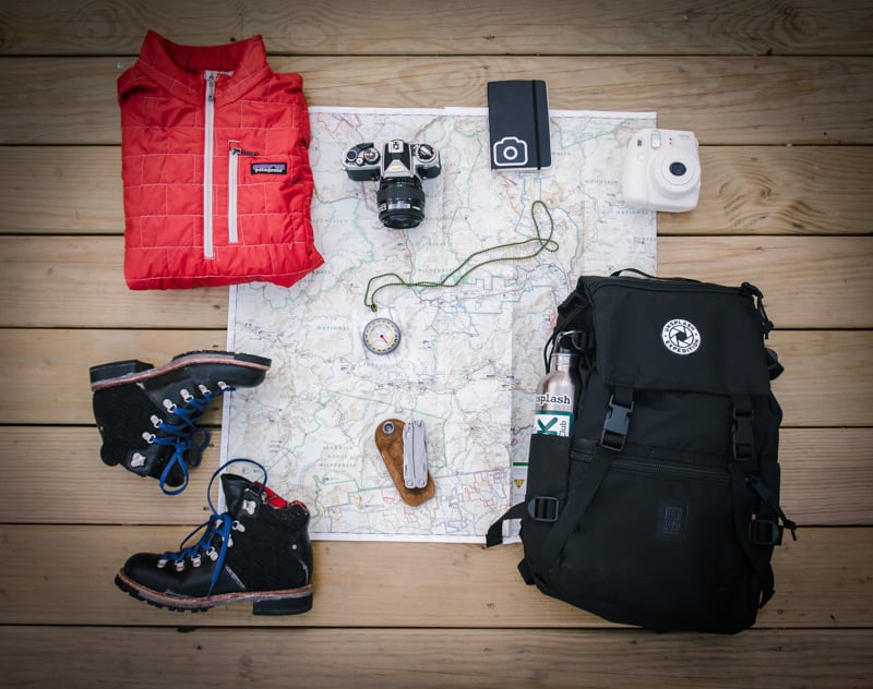 Be very intentional about the travel gear you pack