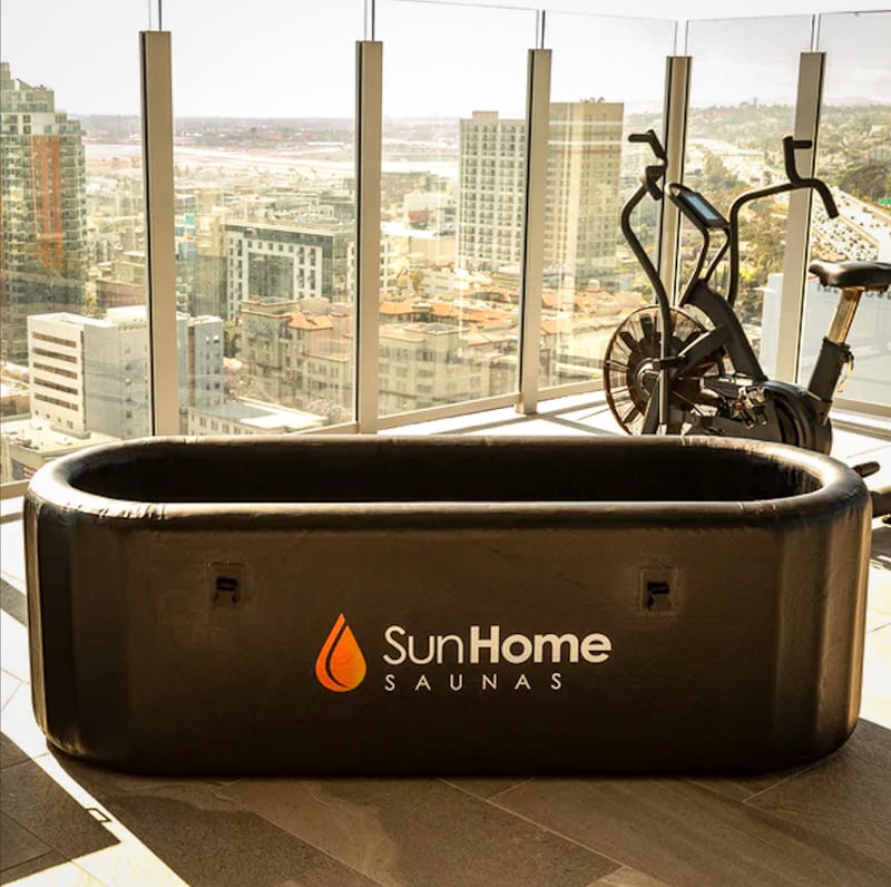 The Sun Home Cold Plunge is one of our picks for the best plunge tubs