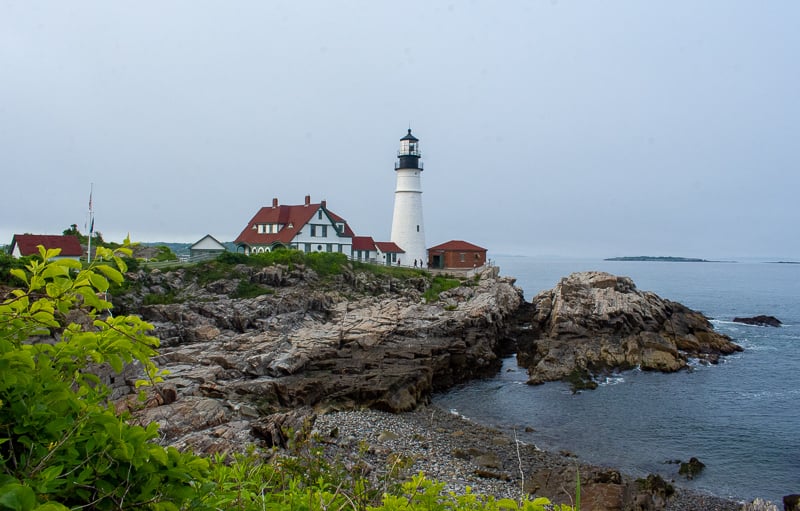 Portland Head is among the most iconic lighthouses and best weekend getaways in New England.